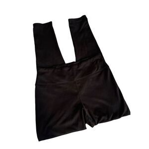 ClimateRight by Cuddle Duds Women's High Waist Black Leggings Size M